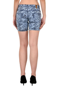 Studio Nexx Women Printed Denim Shorts