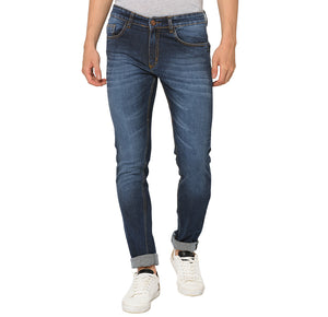 Studio Nexx Men's Blue Slim Fit Jeans