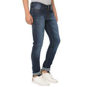 Studio Nexx Men's Blue Slim Fit Jeans