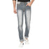 Studio Nexx Men's Light Grey Slim Fit Jeans