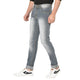 Studio Nexx Men's Light Grey Slim Fit Jeans