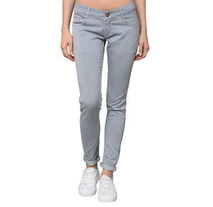 Studio Nexx Women's Grey Slim Fit Jeans