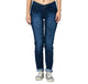 women blue denim