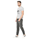 Studio Nexx Men's Grey Slim Fit Denim Jogger