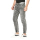 Studio Nexx Men's Grey Slim Fit Denim Jogger