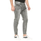 Studio Nexx Men's Grey Slim Fit Denim Jogger