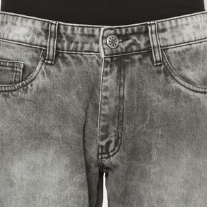 Studio Nexx Men's Grey Slim Fit Denim Jogger