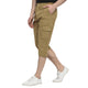 Studio Nexx Men Solid Cotton Three Fourth Shorts