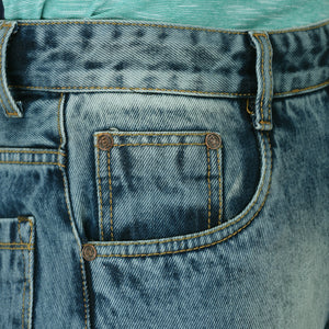 Studio Nexx Men's Green Slim Fit Jeans