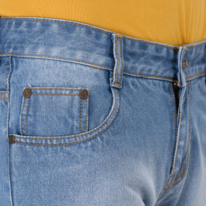 Studio Nexx Men's Light Blue Slim Fit Jeans