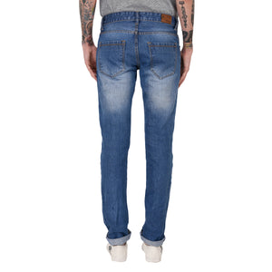 Studio Nexx Men's Blue Slim Fit Jeans
