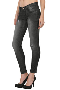 Studio Nexx Women's Grey Slim Fit Jeans