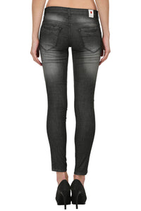 Studio Nexx Women's Grey Slim Fit Jeans